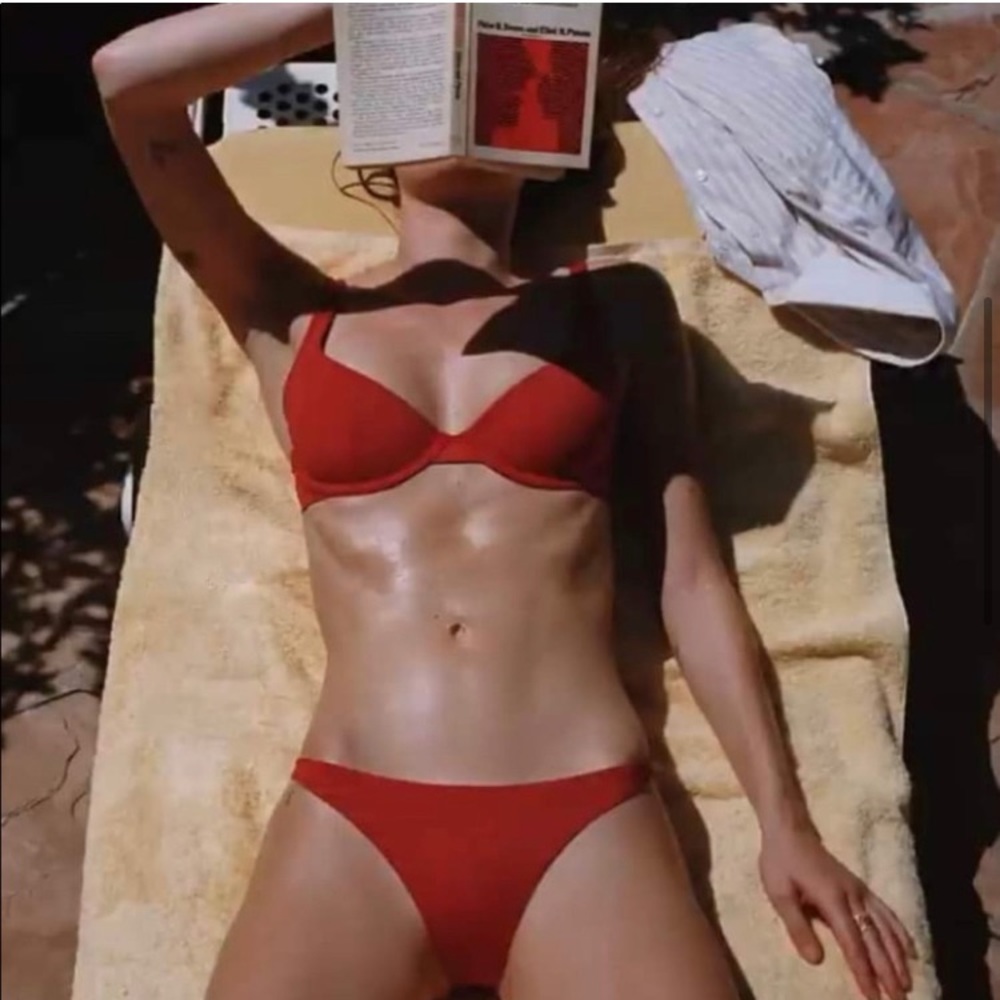 CUUP The Scoop + Highwaist Swim Set